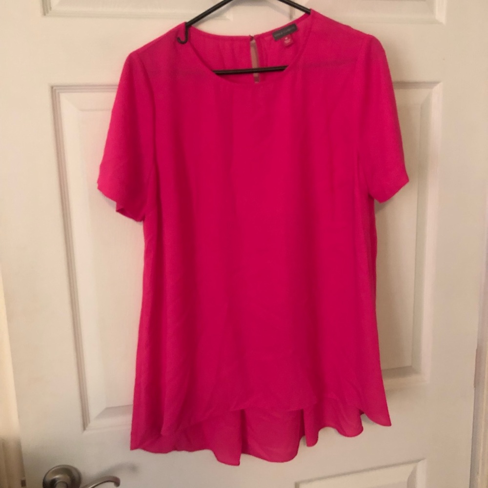 Dressy hot pink shirt